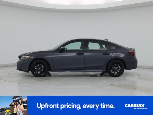 Gray 2026 Honda Civic Hybrid Sport