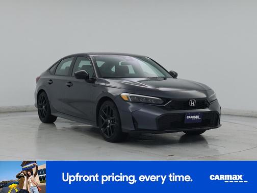Gray 2026 Honda Civic Hybrid Sport