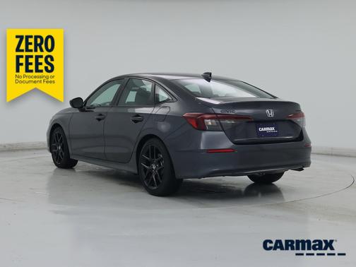 Gray 2026 Honda Civic Hybrid Sport