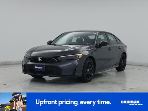 Gray 2026 Honda Civic Hybrid Sport