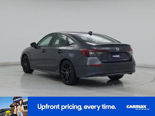 Gray 2026 Honda Civic Hybrid Sport