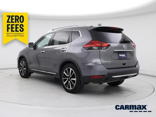 Silver 2017 Nissan Rogue SL