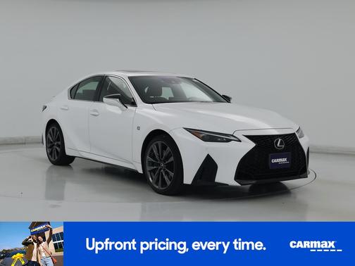 White 2023 Lexus IS 350 F-Sport