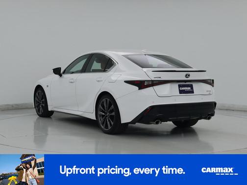 White 2023 Lexus IS 350 F-Sport