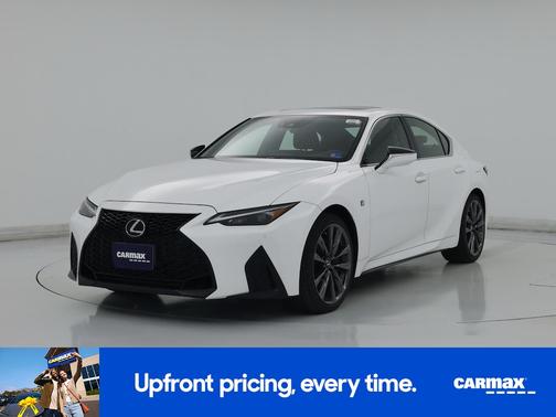 White 2023 Lexus IS 350 F-Sport