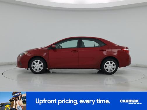 Red 2015 Toyota Corolla LE