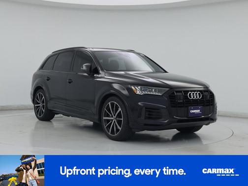Black 2021 Audi Q7 Prestige