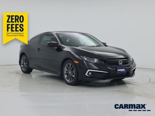 Black 2020 Honda Civic EX