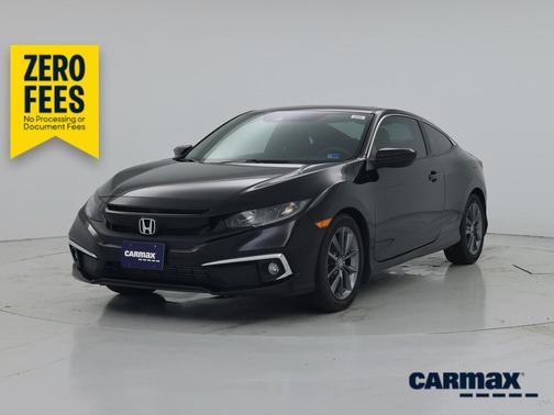 Black 2020 Honda Civic EX
