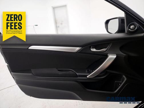 Black 2020 Honda Civic EX