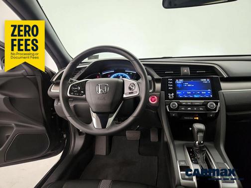 Black 2020 Honda Civic EX