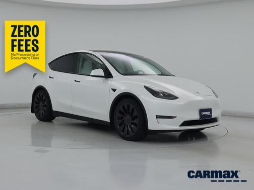 White 2023 Tesla Model Y Performance