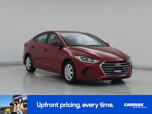 Red 2017 Hyundai ELANTRA SE