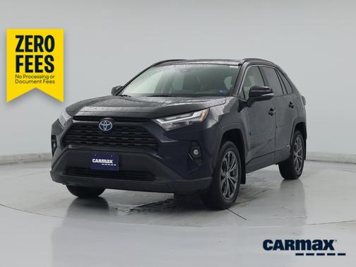 Black 2023 Toyota RAV4 Hybrid XLE Premium