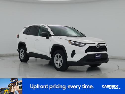 White 2023 Toyota RAV4 LE