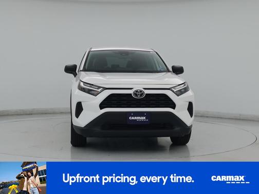 White 2023 Toyota RAV4 LE