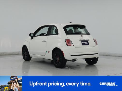 White 2016 FIAT 500 Pop