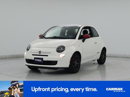 White 2016 FIAT 500 Pop
