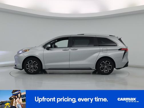 Silver 2025 Toyota Sienna Platinum