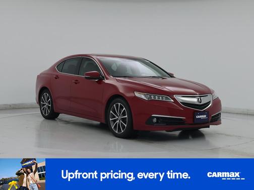 Red 2017 Acura TLX