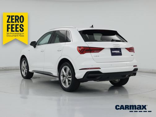 White 2021 Audi Q3 S-Line Premium Plus