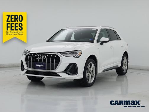 White 2021 Audi Q3 S-Line Premium Plus