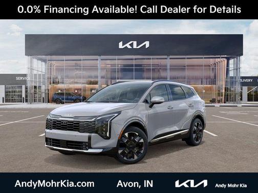 Gray 2026 Kia Sportage Hybrid SX-Prestige