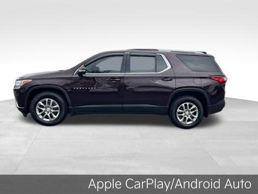 Black Currant 2018 Chevrolet Traverse LT Cloth