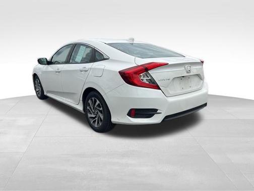 White 2017 Honda Civic EX