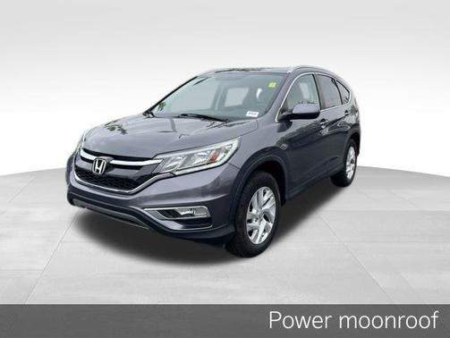 Gray 2016 Honda CR-V EX-L