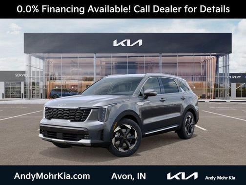 Steel Gray 2026 Kia Sorento Hybrid EX