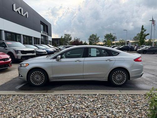Ingot Silver 2016 Ford Fusion Titanium