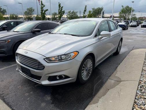 Ingot Silver 2016 Ford Fusion Titanium