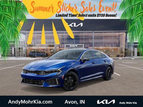 Blue 2026 Kia K5 GT-Line
