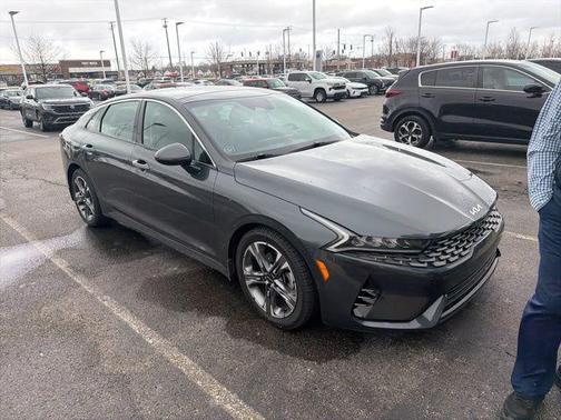 Gravity Gray 2023 Kia K5 EX