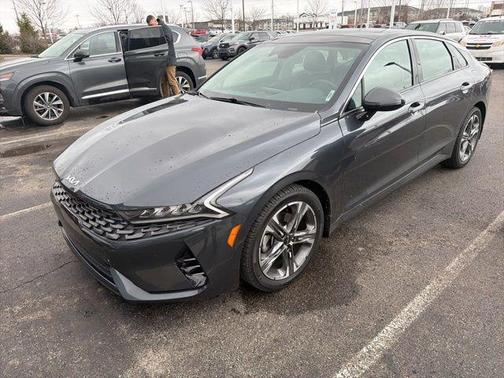 Gravity Gray 2023 Kia K5 EX