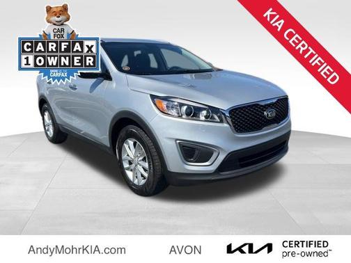 Sparkling Silver 2016 Kia Sorento LX