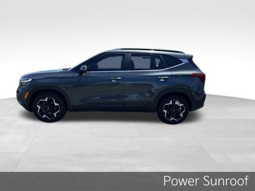 Gray 2025 Kia Seltos EX