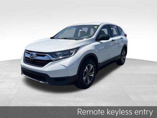 White 2019 Honda CR-V LX