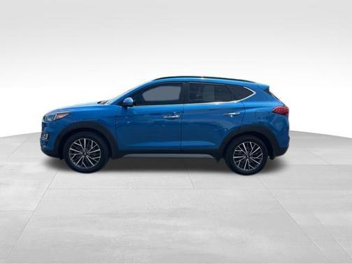 Aqua Blue 2021 Hyundai TUCSON Ultimate
