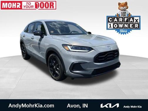 Gray 2024 Honda HR-V Sport