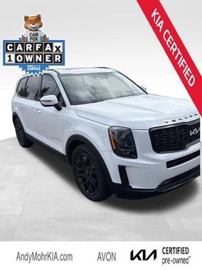 Glacial White Pearl 2022 Kia Telluride SX