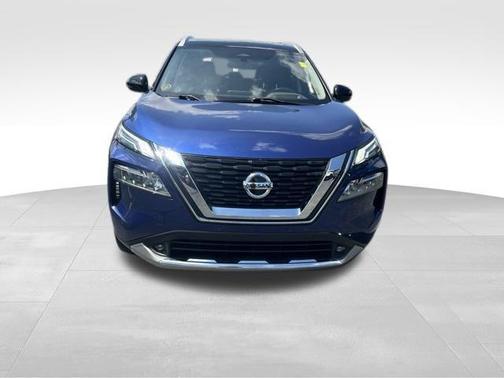 Caspian Blue Metallic 2021 Nissan Rogue Platinum