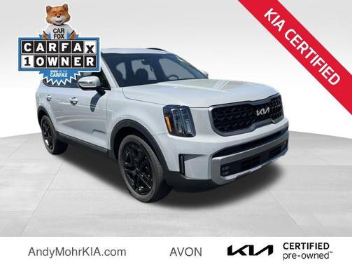 Gray 2023 Kia Telluride SX-Prestige X-Line
