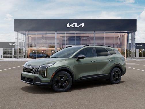 Green 2026 Kia Sportage Plug-In Hybrid X-Line