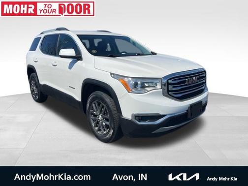 White Frost 2019 GMC Acadia SLT-1
