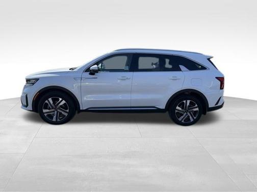 Snow White Pearl 2023 Kia Sorento Hybrid EX