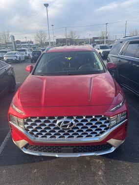 Calypso Red 2021 Hyundai SANTA FE SEL 2.4