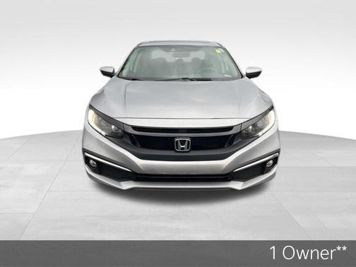 Gray 2021 Honda Civic EX