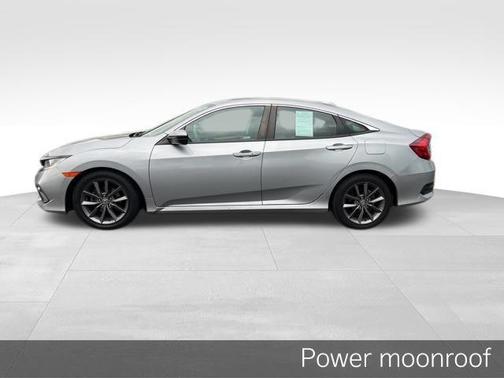 Gray 2021 Honda Civic EX